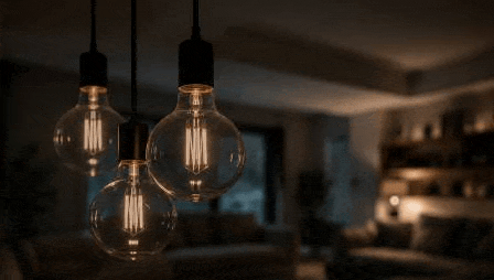 Electrician diagnosing flickering lights and power issues