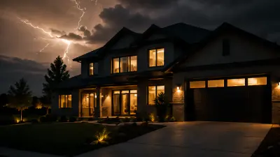 Electrician restoring power during an outage in North Carolina
