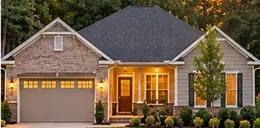 Newly built single-story ranch home