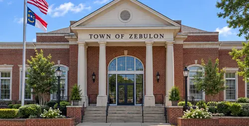 Town of Zebulon municipal building