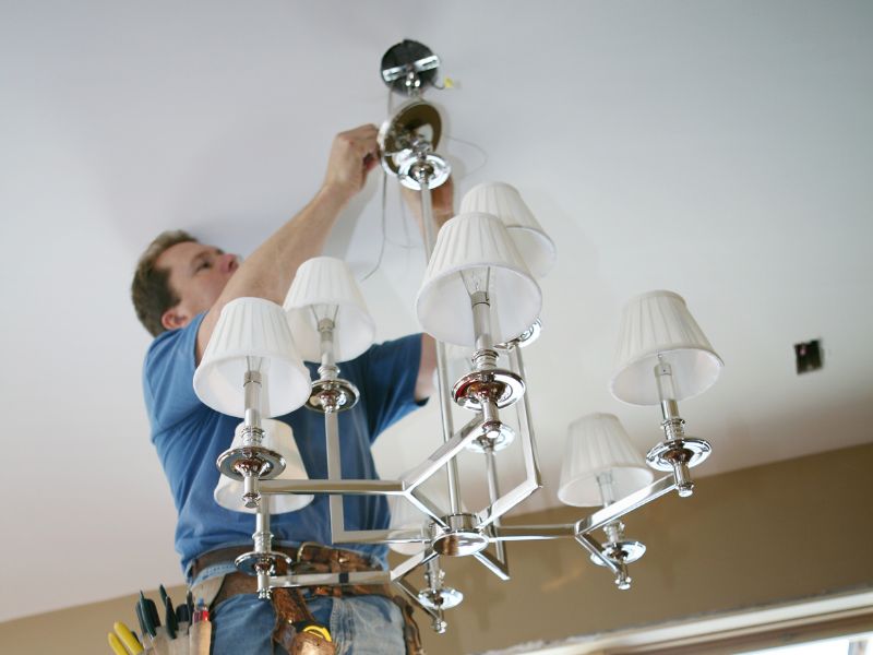 Chandelier Installation Cost and Price