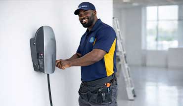 Electric All Pro Installing Level 2 Ev Charger With Safe, Code-Compliant Wiring