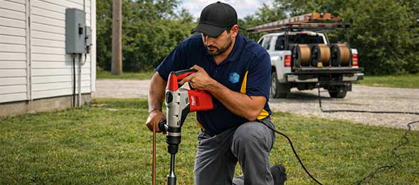 Electric All Pro Installing Whole House Grounding For Safer Electrical System Protection